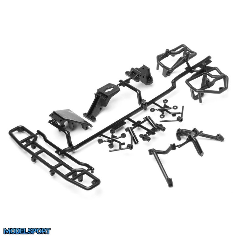 HPI 103201 Rear Skid Plate/Bumper Set