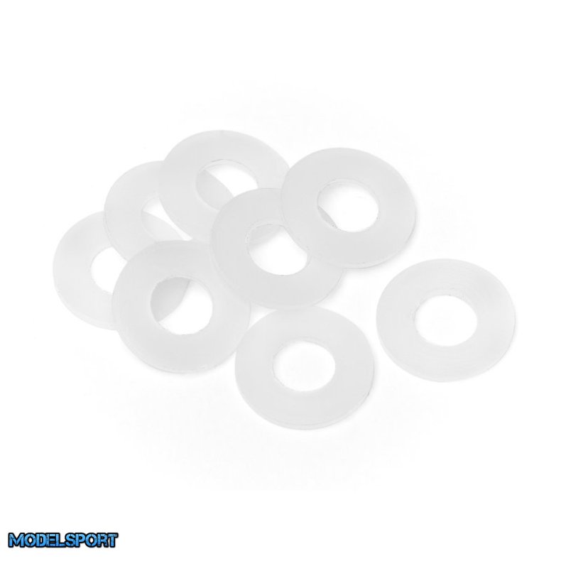 HPI 103409 Pom CaRTRidge Washer 3X6X0.5mm (8Pcs)