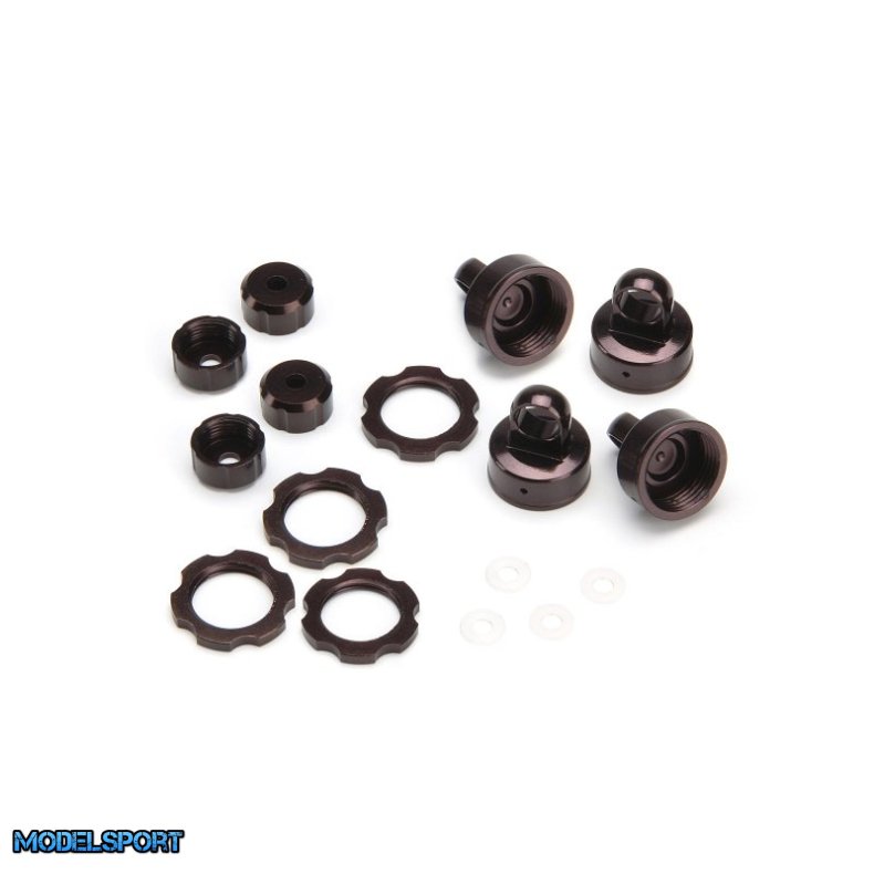 HPI 103441 Shock Color Parts Set (Dark Brown Anodized)