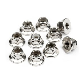 HPI 103671 Flanged Lock Nut M3 (10Pcs)