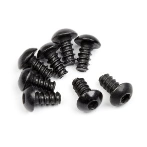 HPI 103672 Tp. Button Head Screw M3X6mm (Hex Socket/8Pcs)
