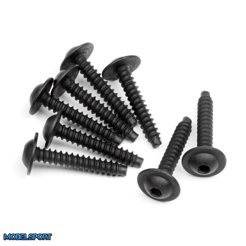 HPI 103673 Tp Flanged Screw M3X18mm (Hex Socket/8Pcs)
