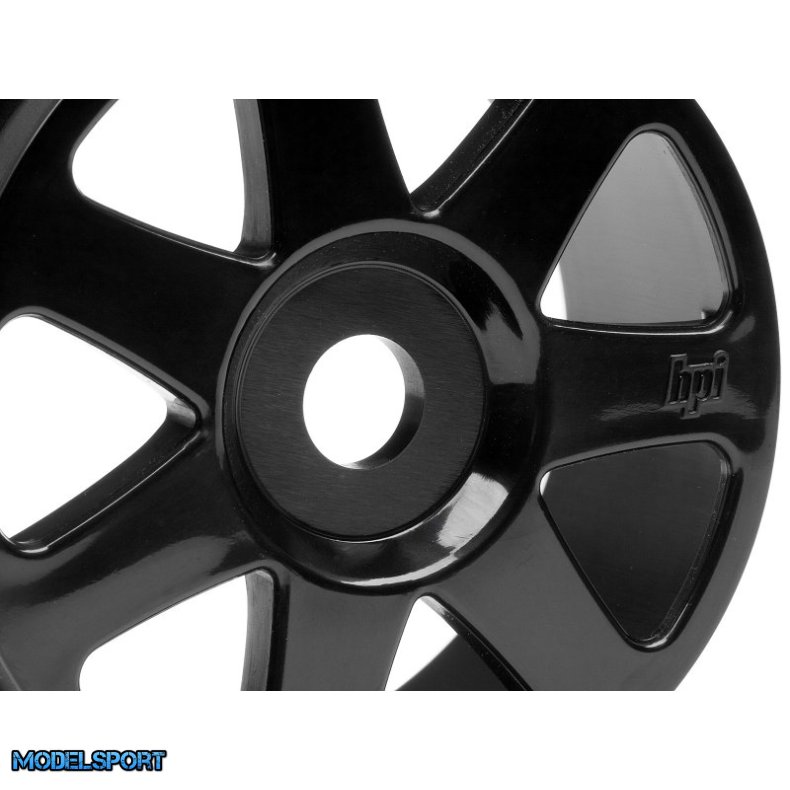 HPI 103677 V7 Wheel Black (42X83mm/2Pcs)