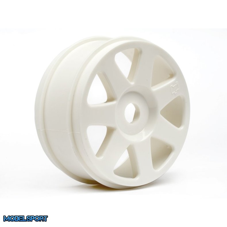 HPI 103678 V7 Wheel White (42X83mm/2Pcs)