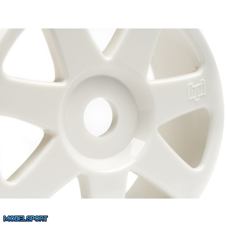 HPI 103678 V7 Wheel White (42X83mm/2Pcs)