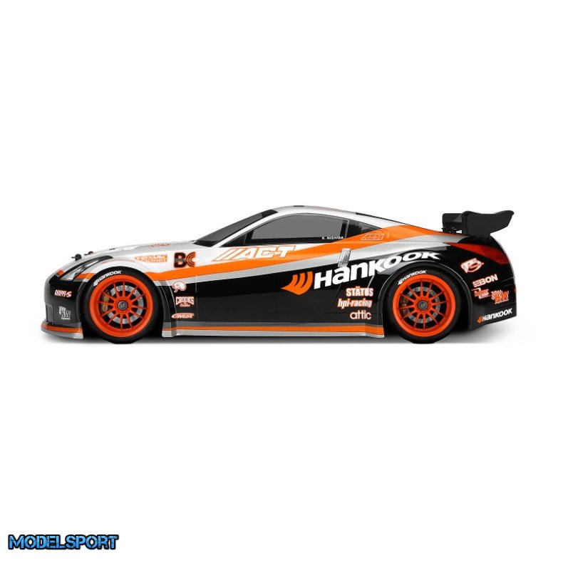 HPI 103886 Nissan 350Z Hankook Body (200mm)