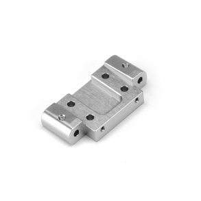 HPI 104869 Aluminum Front Suspension Arm Mount 5 Deg/Silver