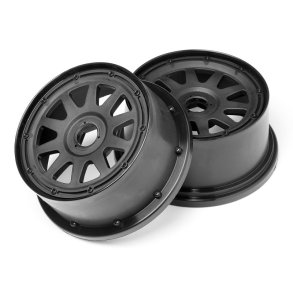 HPI 104971 Tr-10 Wheel Black (120X65mm/-10mm Offset)