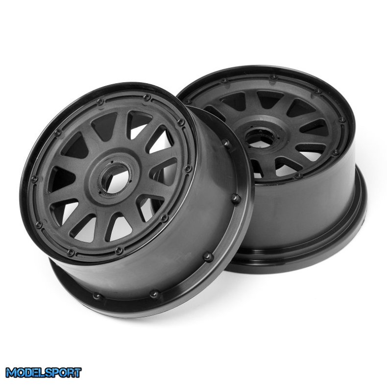 HPI 104971 Tr-10 Wheel Black (120X65mm/-10mm Offset)