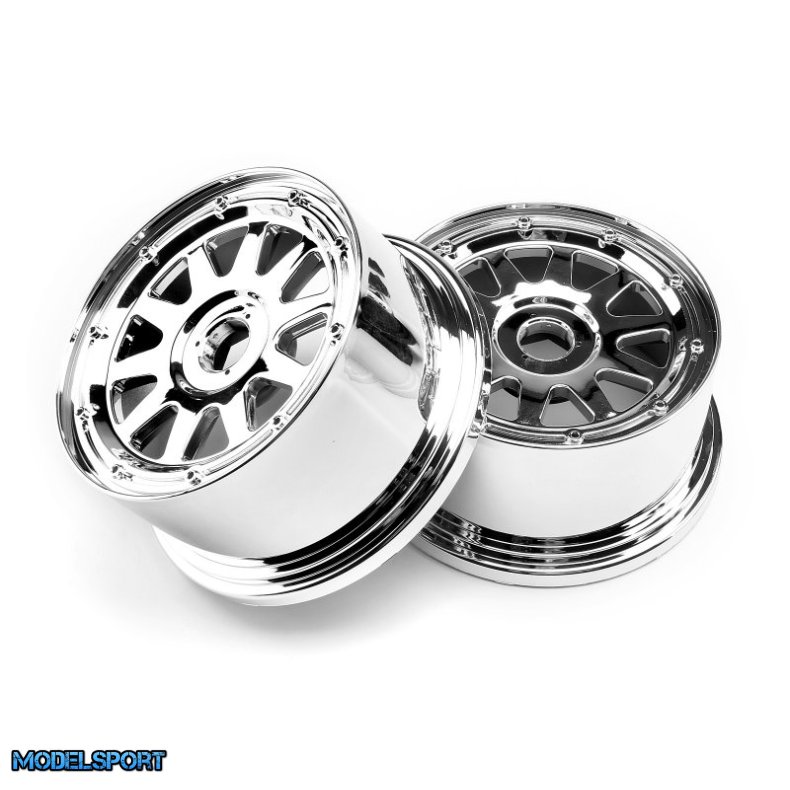 HPI 104977 Tr-10 Wheel Chrome (120X65mm/-10mm Offset)