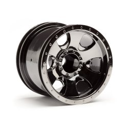 HPI 105280 Warlock Wheel Black Chrome (2.2In/2Pcs)
