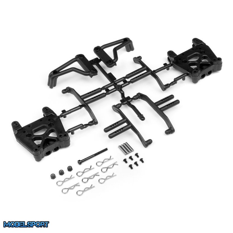HPI 105312 Shock Tower/Body Mount/Roll Bar Set