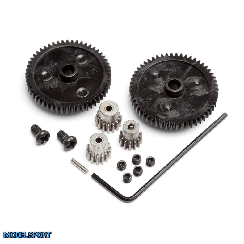 HPI 105521 Spur Gear Set (2Pcs)/Pinion Gear Set (3Pcs)