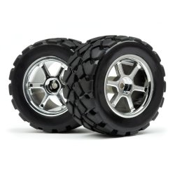 HPI 105524 Mounted Vt Tire/Wheel Set (4Pcs)