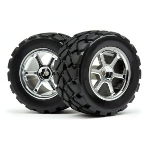 HPI 105524 Mounted Vt Tire/Wheel Set (4Pcs)