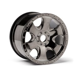 HPI 105801 Warlock Wheel Black Chrome (83X56mm/2Pcs)