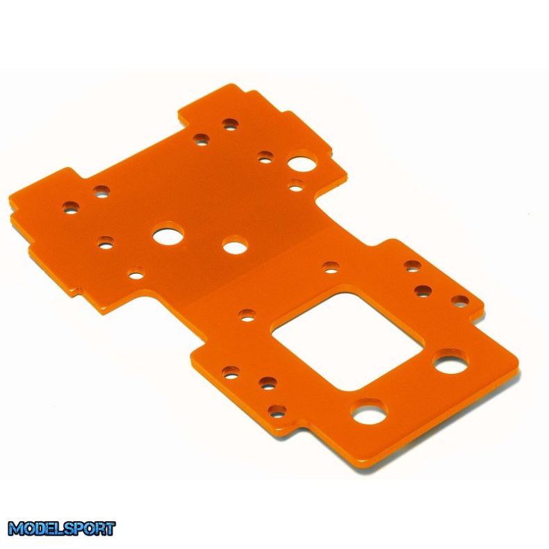 HPI 105892 Bulkhead Lower Plate 2.5mm (Orange)