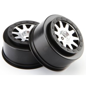HPI 106200 Mk.10 V2 Wheel Matt Chrome (4.5mm Offset/2Pcs)