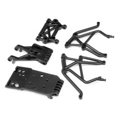 HPI 106288 Rear Skid Plate Set