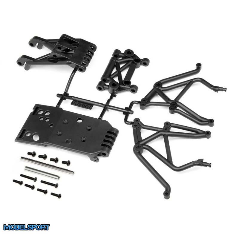 HPI 106288 Rear Skid Plate Set