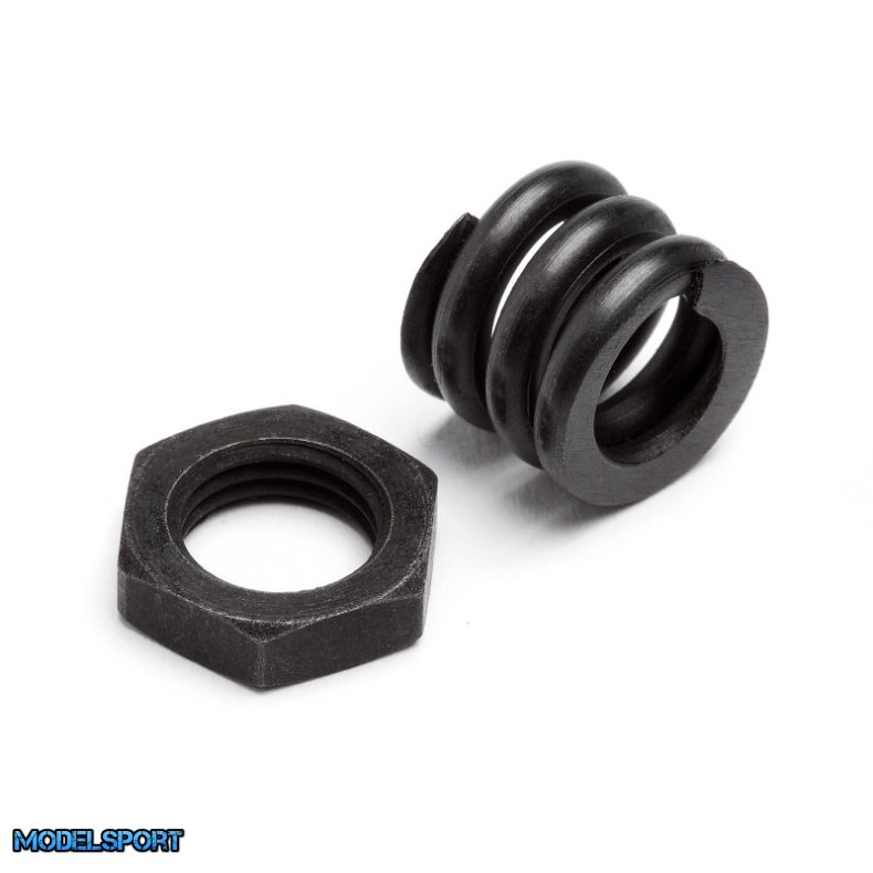 HPI 106720 Slipper Nut 10mm/Spring Set