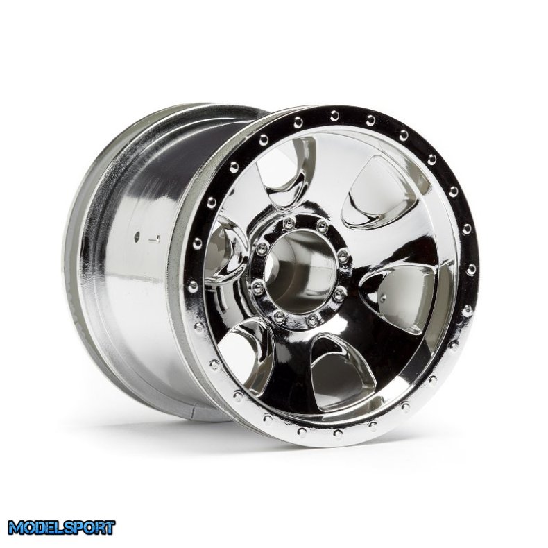 HPI 106722 Warlock Wheel Chrome (2.2In/2Pcs)