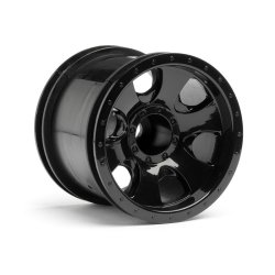 HPI 106724 Warlock Wheel Black (2.2In/2Pcs)