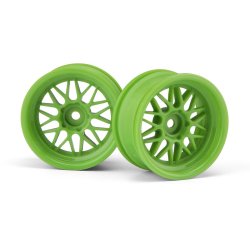 HPI 106772 Hre C90 Wheel 26mm Green (6mm Offset/2Pcs)