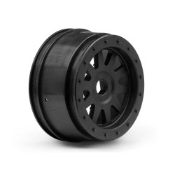 HPI 106896 Tr-10 Glue-Lock Wheel Black (120X60mm/2Pcs)