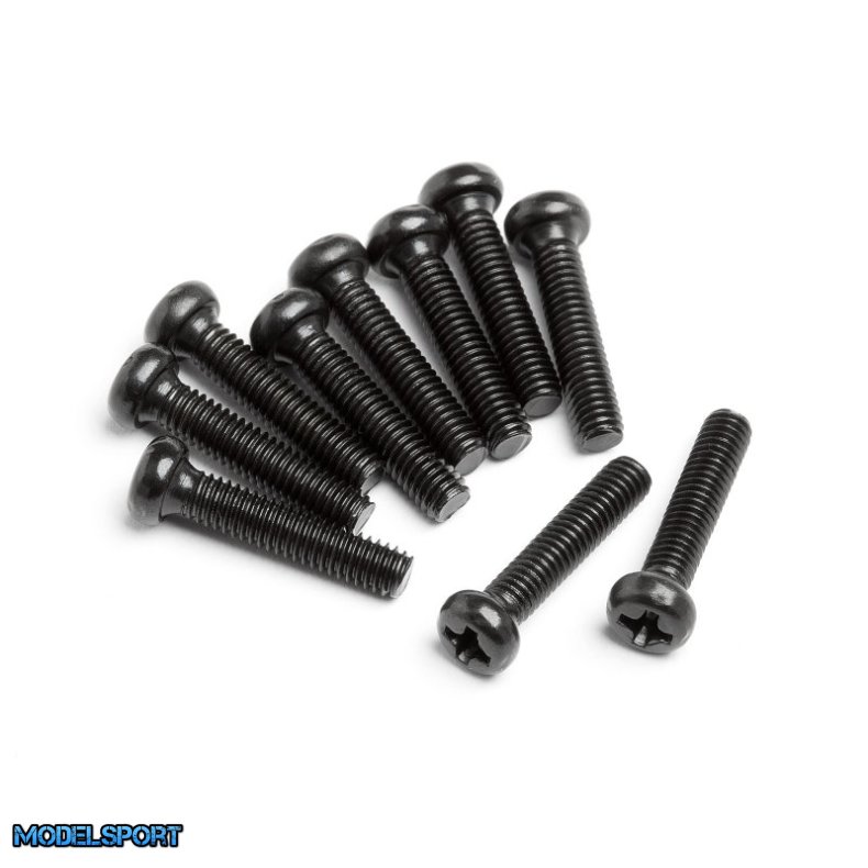 HPI 107154 Binder Head Screw M2.5X12 (10Pcs)