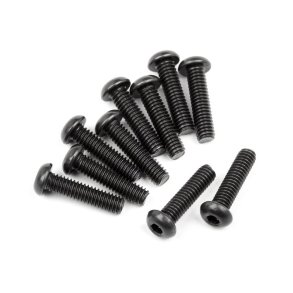 HPI 107373 Button Head Screw M2.5X10mm (Hex Socket/10Pcs)