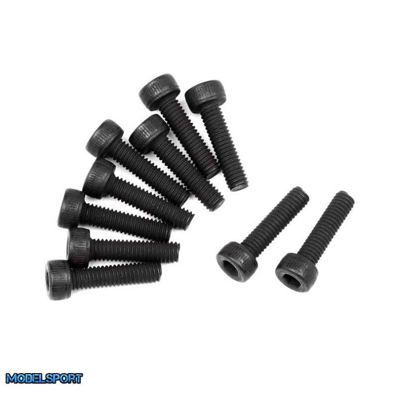 HPI 107890 Caphead Screw M2.5X10mm (10Pcs)