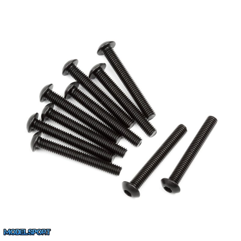 HPI 107894 Button Head Screw M3X22mm (10Pcs)
