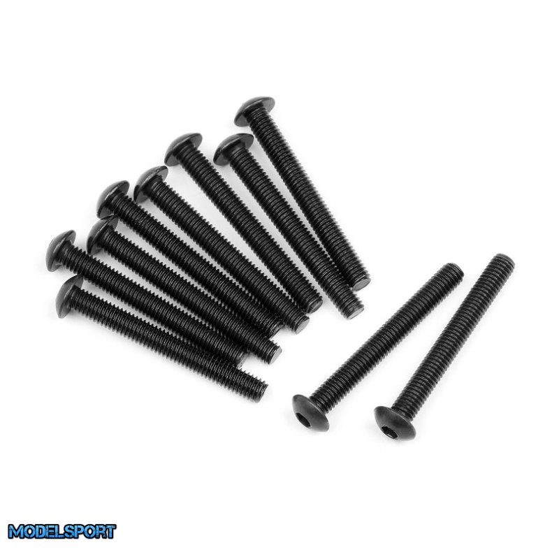 HPI 107895 Button Head Screw M3X25mm (10Pcs)