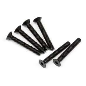 HPI 107908 Flat Head Screw M4X30mm (Hex Socket/6Pcs)