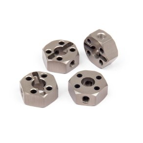 HPI 108020 Aluminum Locking Hex Wheel Hub (12mm/4Pcs)