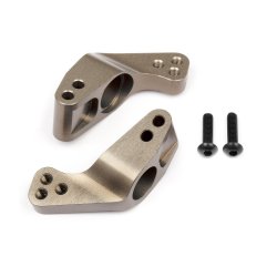 HPI 108021 Aluminum Rear Hub Carrier Set 0 Deg/Hard Anodize