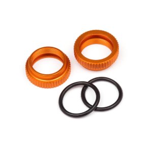HPI 108072 Aluminum Shock Adjuster (Orange/2Pcs)