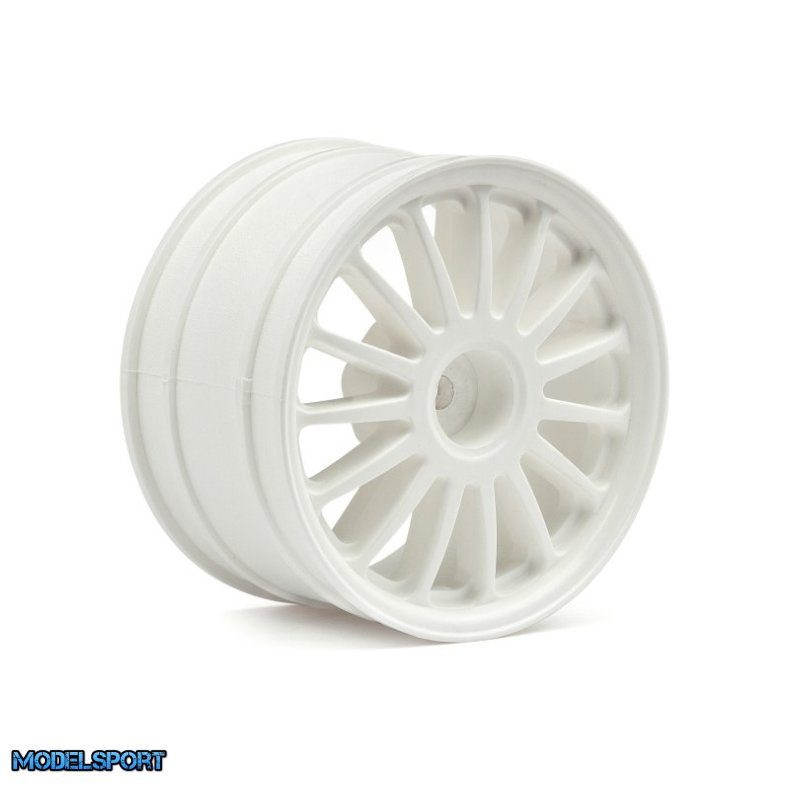 HPI 108075 WR8 Tarmac Wheel White (2.2inch/57X35mm/2Pcs)