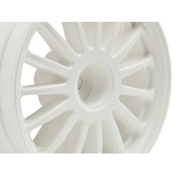 HPI 108075 WR8 Tarmac Wheel White (2.2inch/57X35mm/2Pcs)