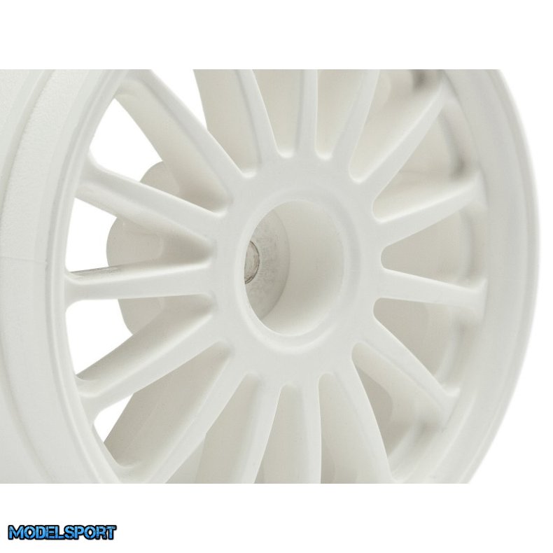 HPI 108075 WR8 Tarmac Wheel White (2.2inch/57X35mm/2Pcs)