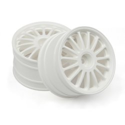 HPI 108075 WR8 Tarmac Wheel White (2.2inch/57X35mm/2Pcs)