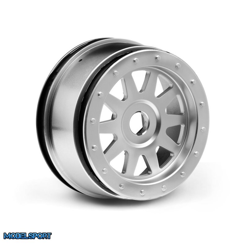 HPI 108321 Tr-10 Glue-Lock Wheel Matte Chrome 120X60mm