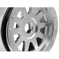 HPI 108321 Tr-10 Glue-Lock Wheel Matte Chrome 120X60mm