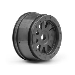 HPI 108323 Tr-10 Glue-Lock Wheel Gunmetal (120X60mm/2Pcs)