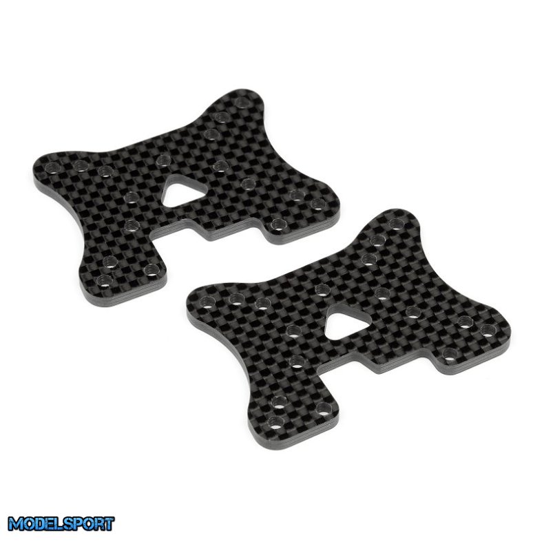 HPI 109011 Shock Tower (Woven Graphite/3mm/2Pcs)