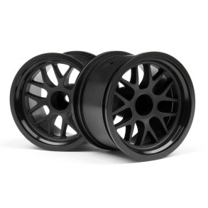 HPI 109155 BBS Spoke Wheel 48X34mm Black (14mm Offset/2pcs)