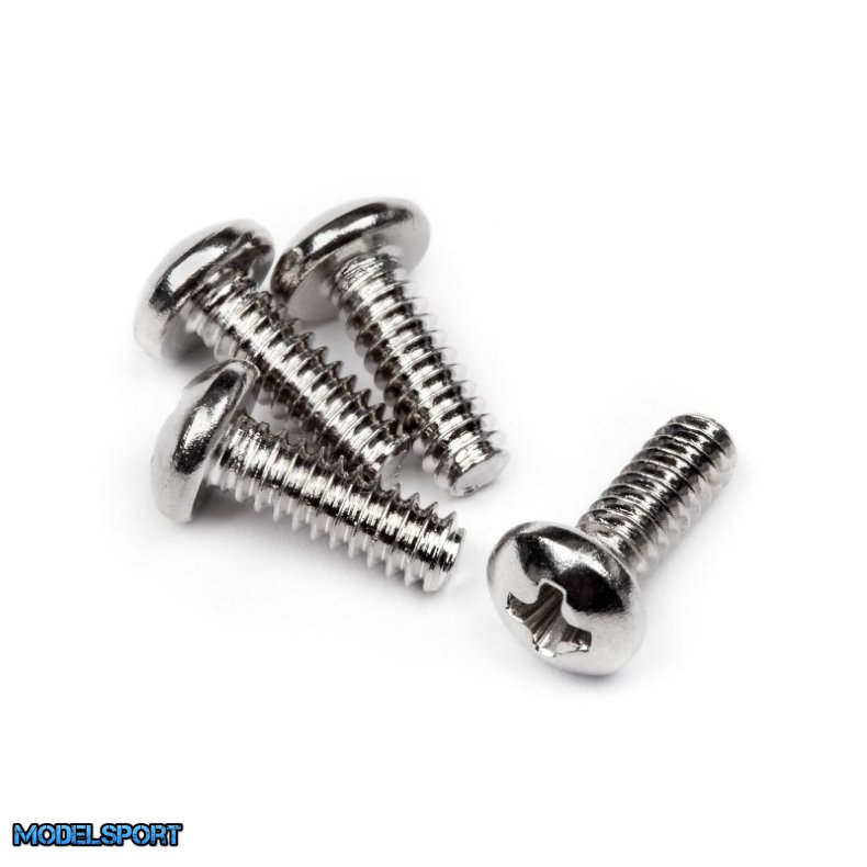 HPI 111336 Button Head Screw 4-40X8mm (4Pcs)
