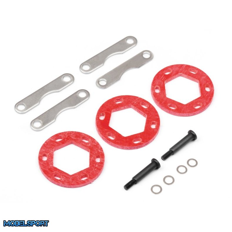 HPI 111347 Triple Fiberglass Brake Disk Set 19X35X2.5mm