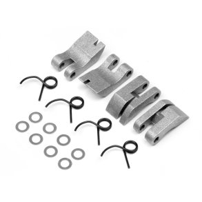 HPI 111350 Aluminum Quadra Clutch Shoe/Spring Set